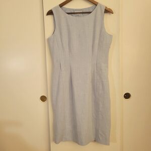 Calvin Klein Light Blue Sleeveless Dress